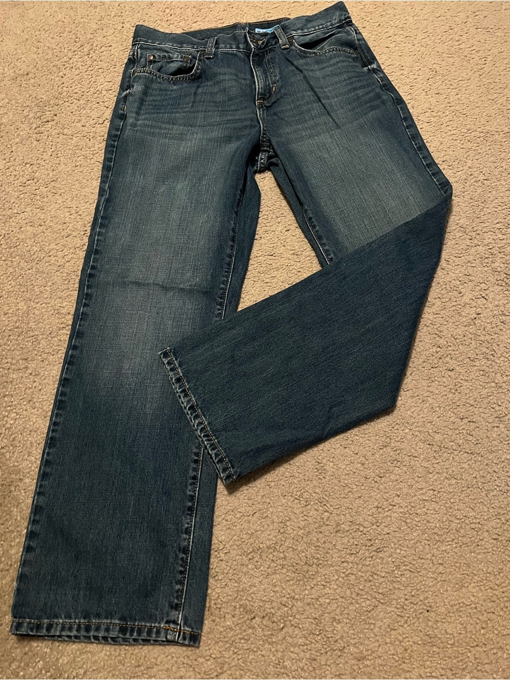 Old Navy Men's Indigo Straight-Leg Jeans see pics (inseam 28 inches)